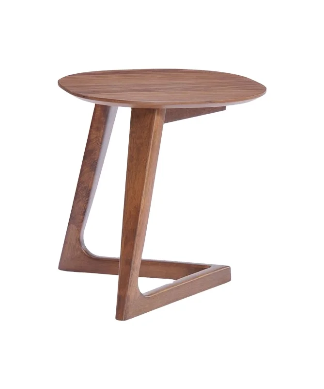 Custom Style Solid Wood Round top End Table Living Room Bedroom Furniture at Wholesale price