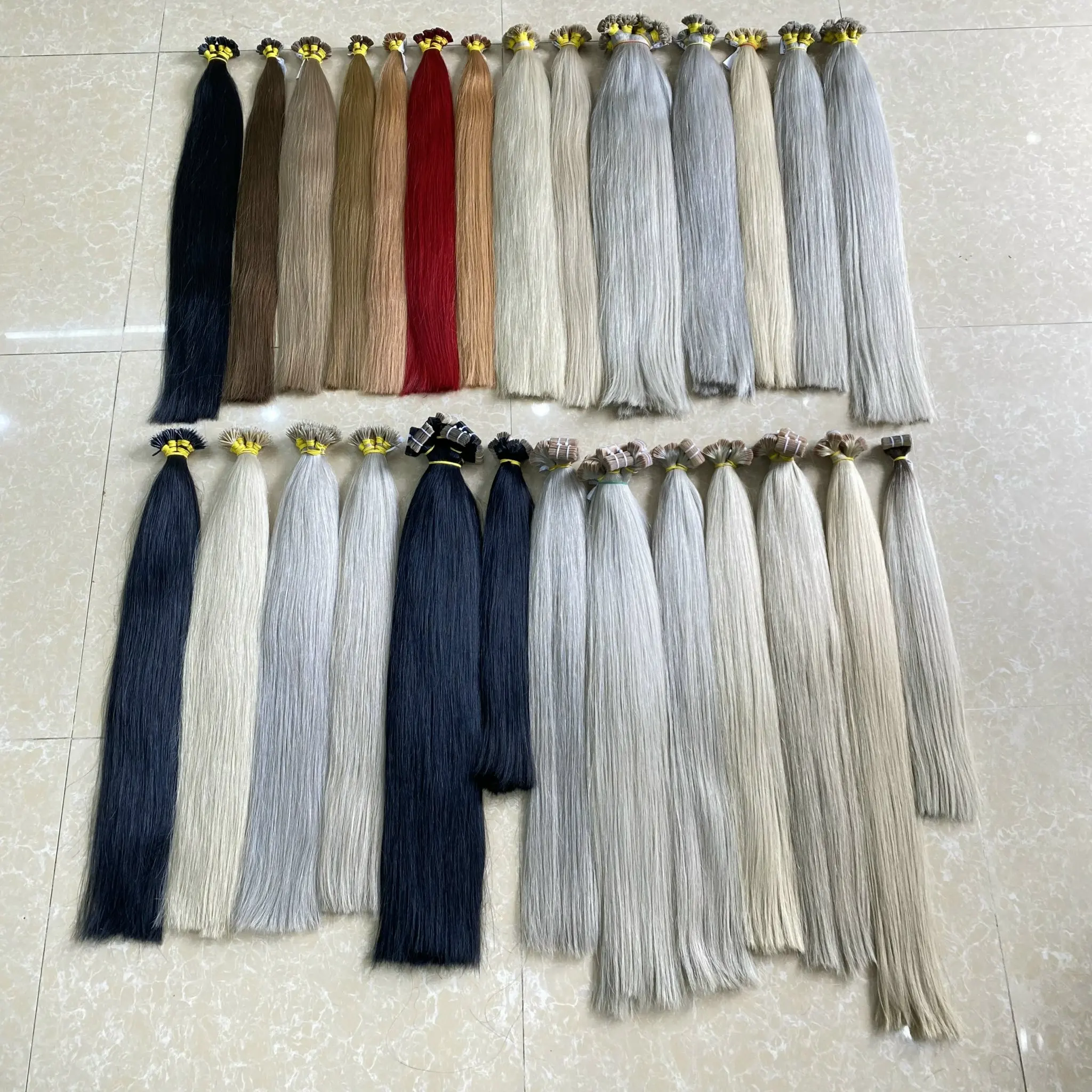 Natural straight Natural wave Colored Hair Bulk Top one cut raw vietnamese hair Human Hair wefts skin bundles Vietnam quality