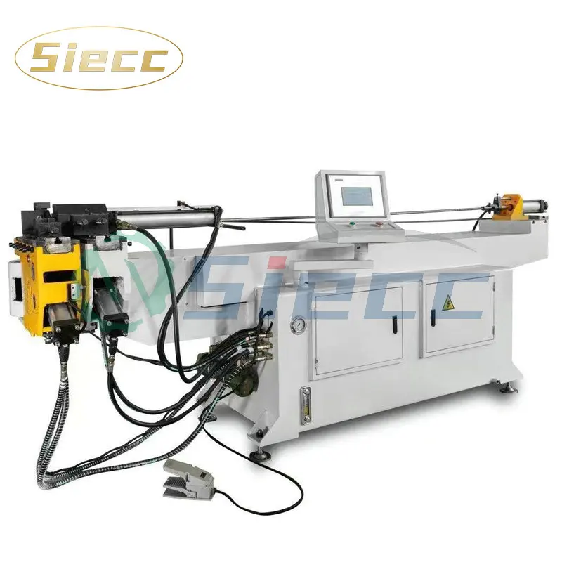 automatic exhaust square titanium siphon cnc profiles electric profile round bar steel bar tube bender pipe bending machine