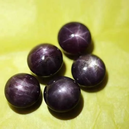 Certified Gemstone Six Line Precious Star Ruby