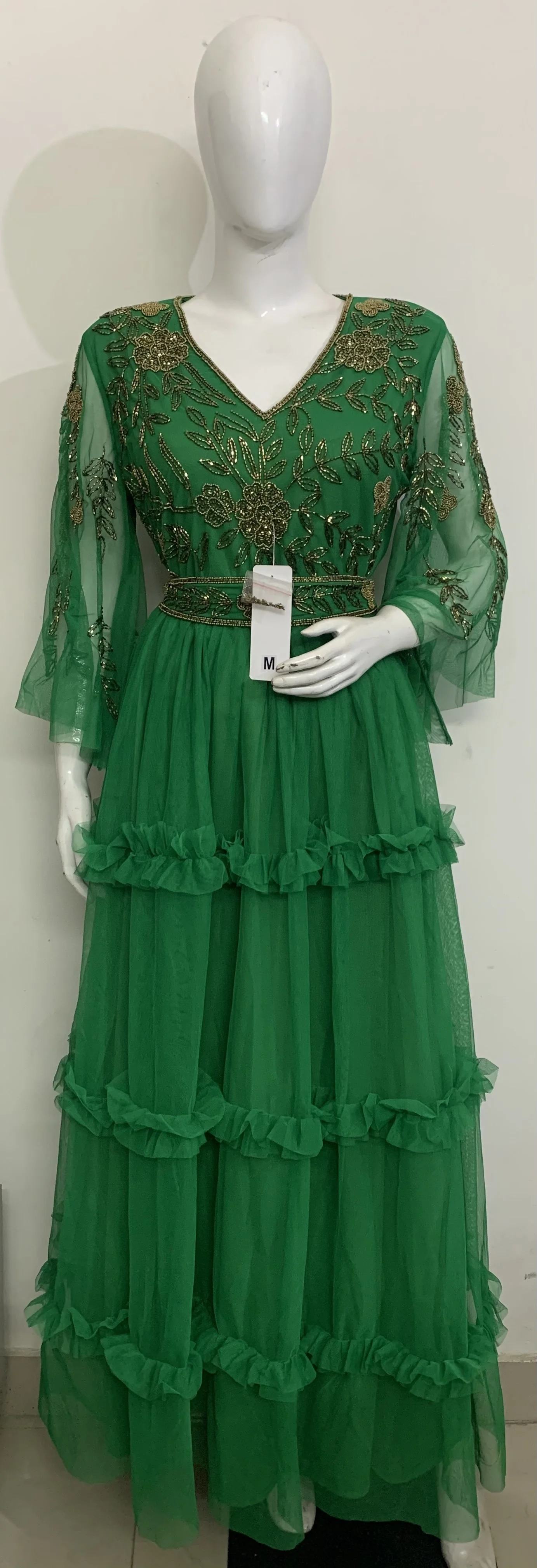 Club Wear 2022-2023 Clothing Long Sleeve Beach Bohemian Dresses Ladies V Neck Maxi Casual Boohoo Dress With Long sleeves Turkish