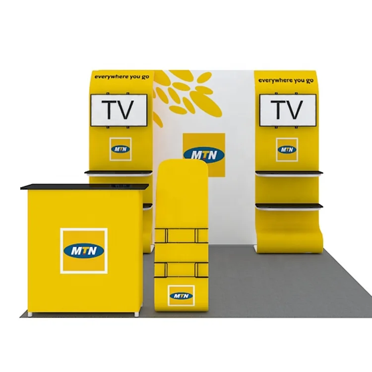 10x10 портативный выставочный стеллаж тканевый фон для выставки модульный алюминиевый рекламный материал выставочных стендов