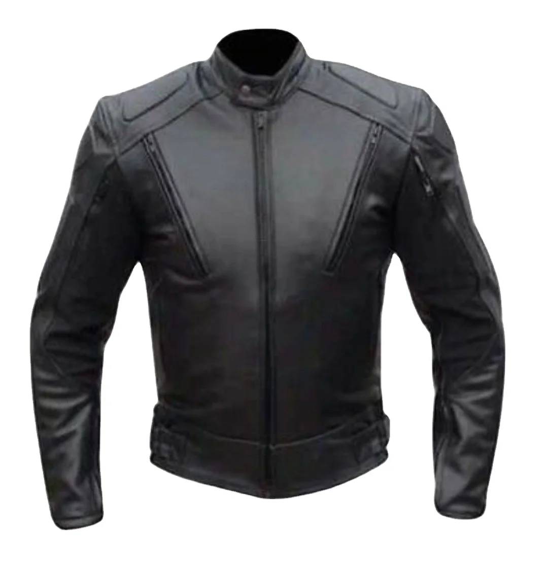 Мотоциклетная оригинальная куртка из воловьей кожи с сертификатом CE