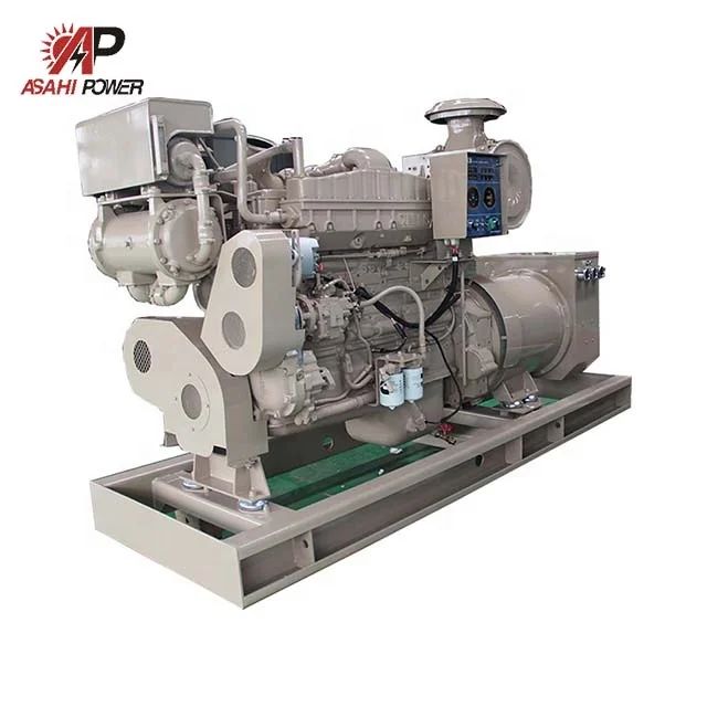 Prime 188 kVA 150 kW NT855-D(M) Marine Diesel Generator for Cummins