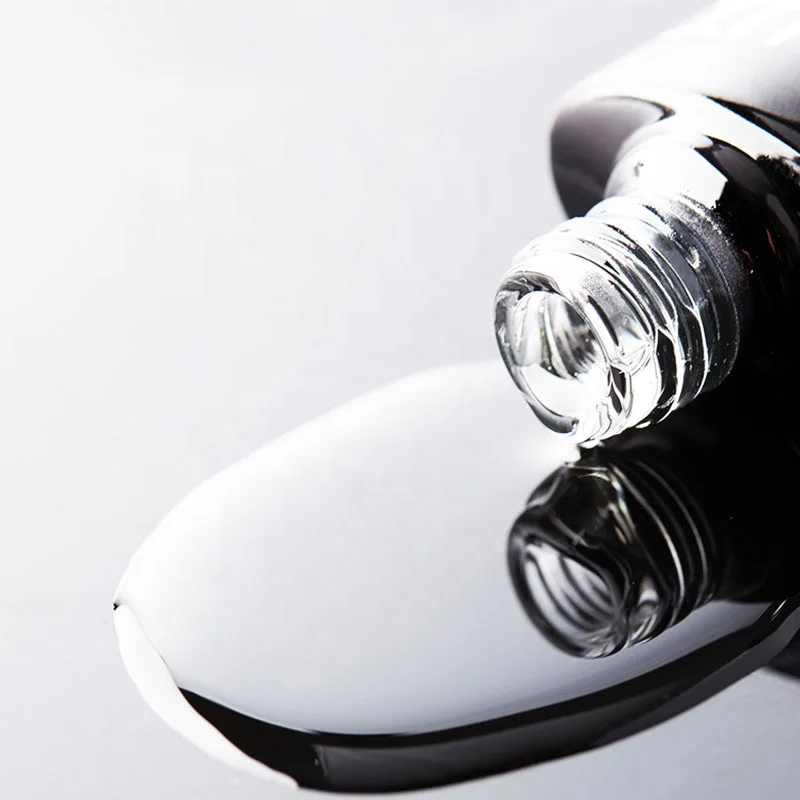  Синее место 15 мл стеклянный яркий и сильный гель цветное покрытие УФ верхнее для ногтей