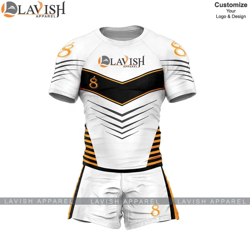 Oem изготовленная на заказ американская униформа для регби высокое качество полностью растягивающаяся команда комплект спортивной одежды от Lavish Apparel