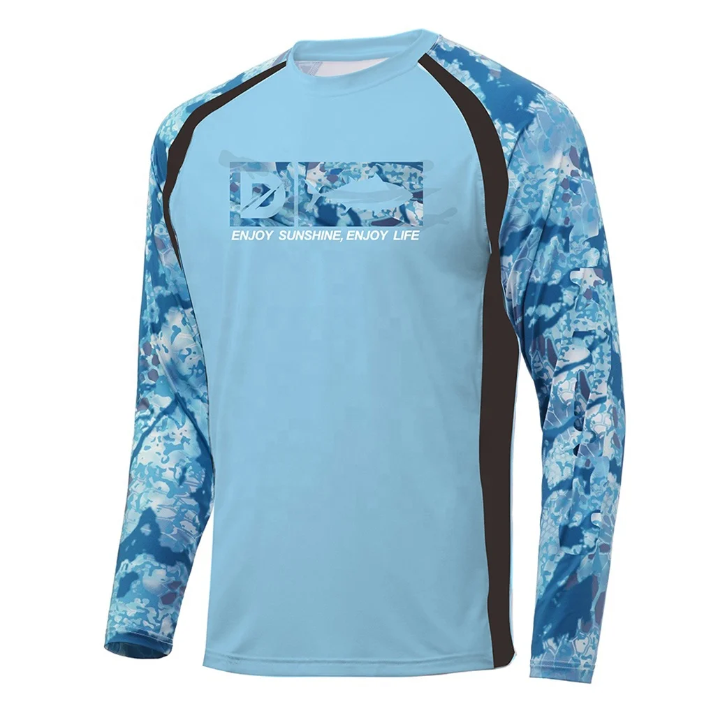 UPF 50 Sublimation Printed Custom Logo Rash Guard Mma Bjj Surf Rashguard Long Sleeve Manufacturers OEM Rash+Guard Fishing Shirts