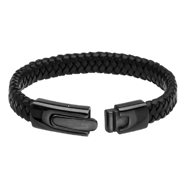 Handmade Elegant  Leather Cord Leather Bracelet Made In India Stylish Durable Sustainable Wristband Fancy Bracelet