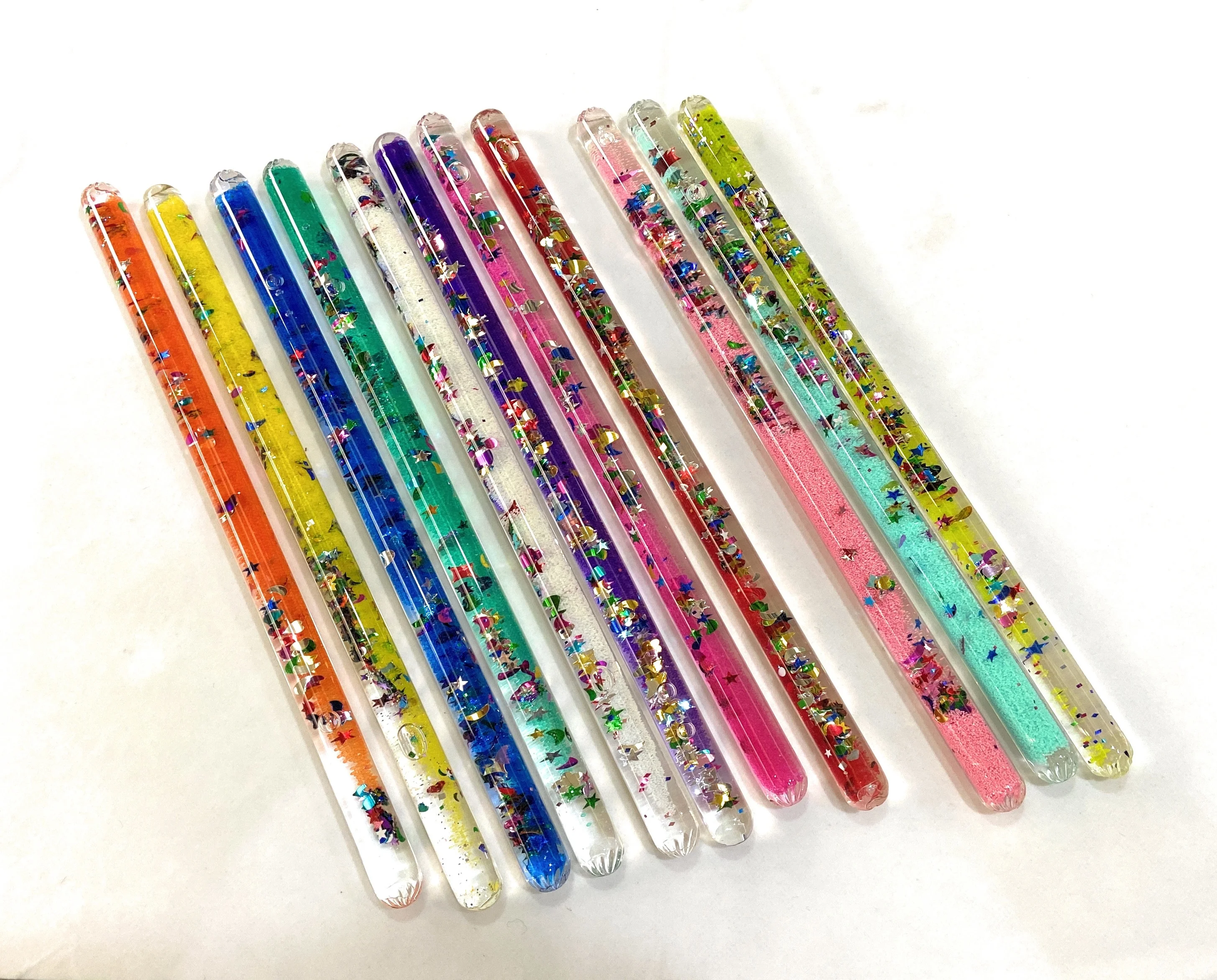 Promotional Glitter Wand Educational Item Magic Wand for Kids and Elderly Gift