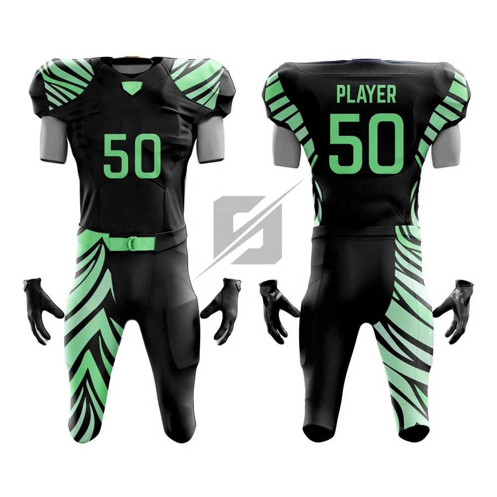 Индивидуальная Американская Футбольная форма/команда 100% полиэстер форма