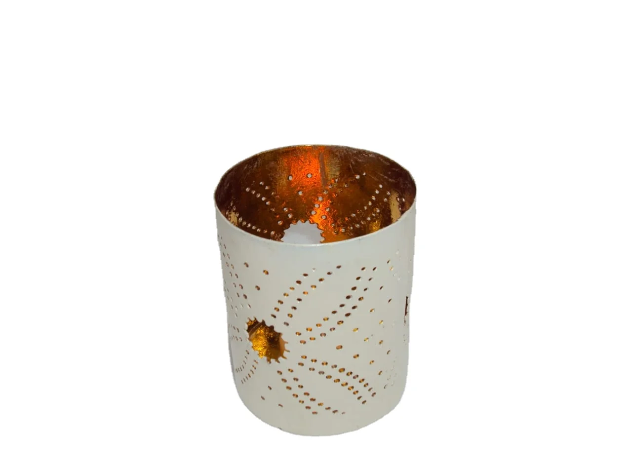  Цилиндрический фонарь с дизайном придающим великолепную текстуру цветка