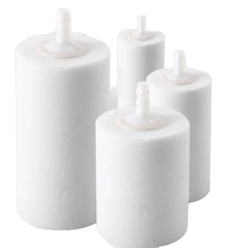 White Bubble Stone Aerator for Aquarium Fish Pump Hydroponic Oxygen Plate Mini Aquariums Accessories Air Pump
