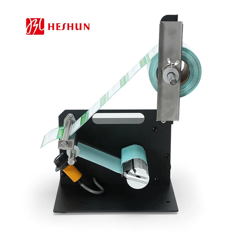 D58 Auto Label Dispenser Automatic Sticker Separating Machine Digital Control 10-108mm Peel Off Label Sticker Stripper Machine
