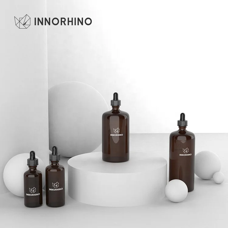 Sexual Lubricant Glass Oil Dropper Bottles 50Ml 250Ml INNORHINO