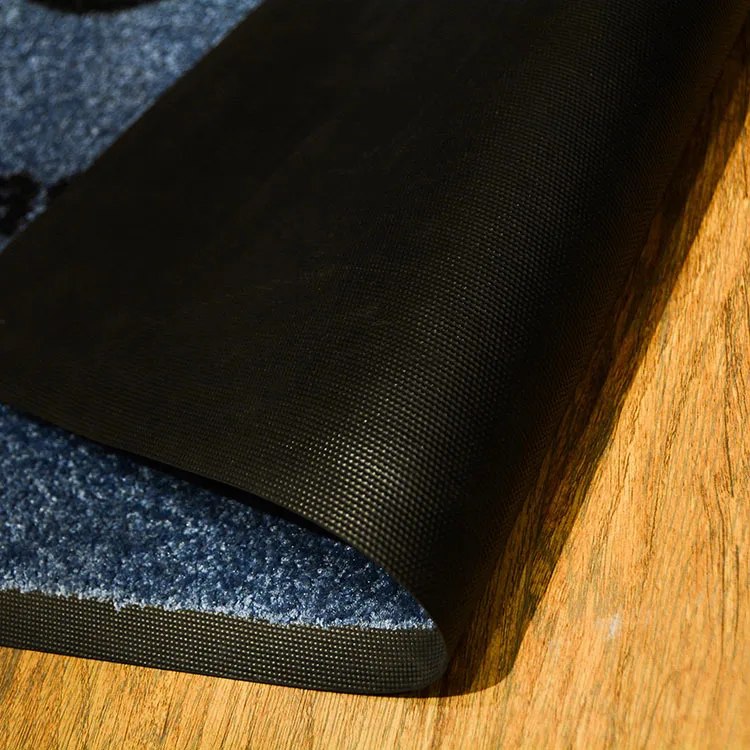 Custom commercial logo nylon rubber floor mat Entry Brand Door Mats Non Slip advertising mats