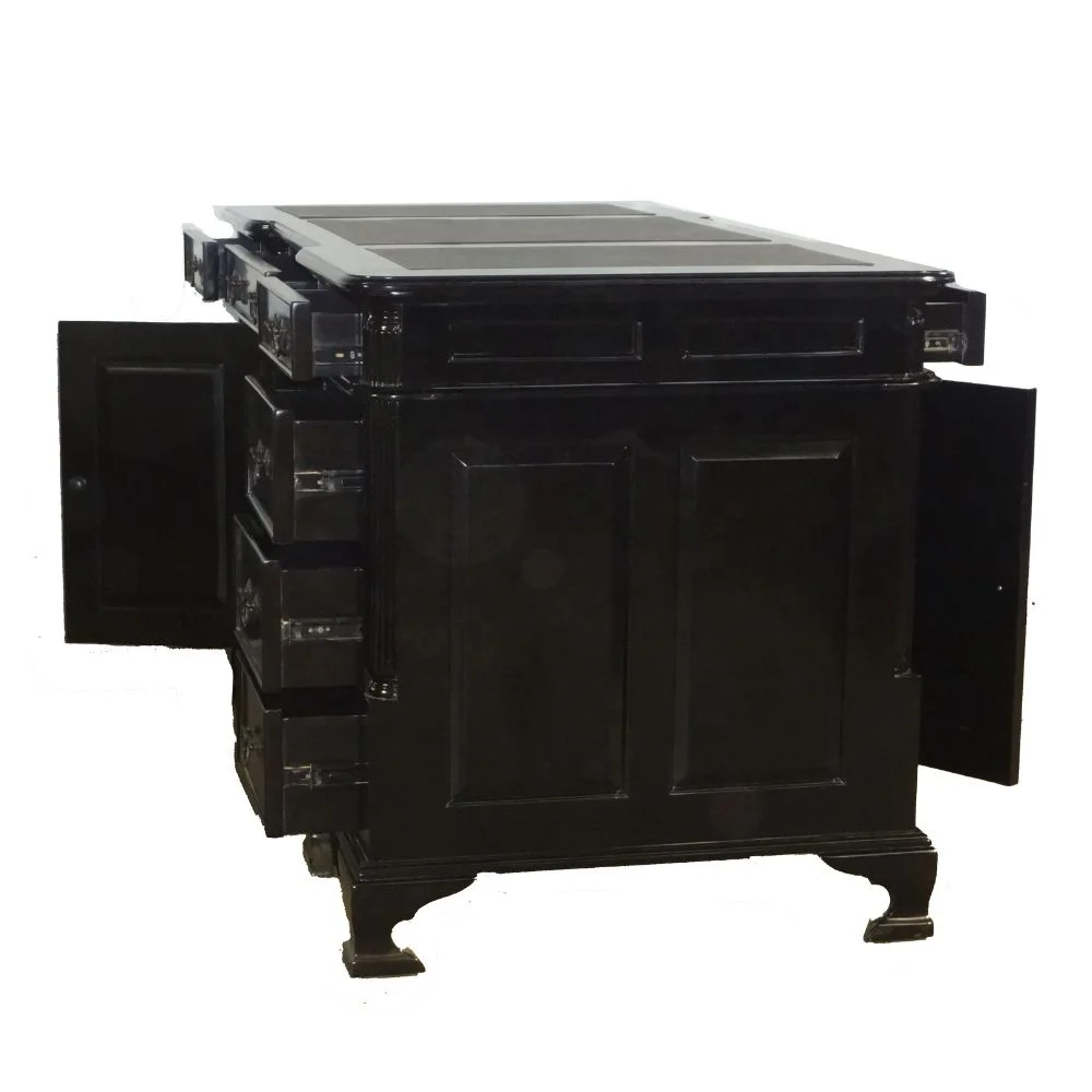 French Style Partner Desk President Desk Wooden Executive Desk Designed to Furnished European Style Office Furniture