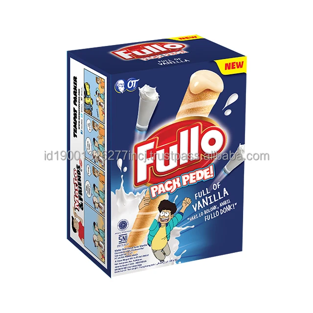 Fullo Pack Pede Wafer Stick Vanilla Milk 192gr