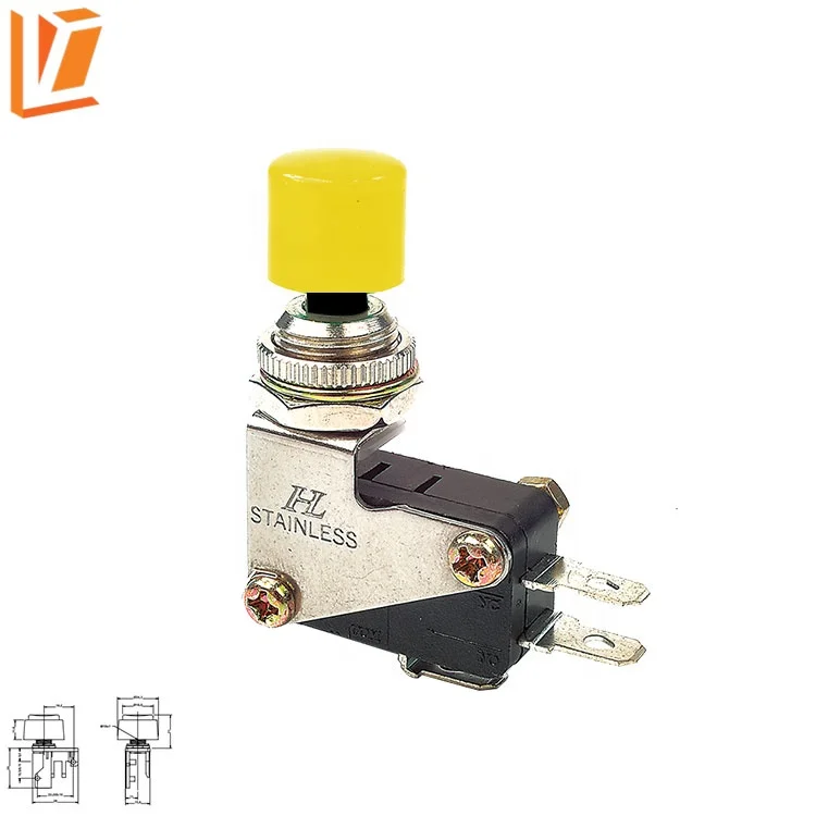 AB5151-Y-101C2 Metal micro switch and push button
