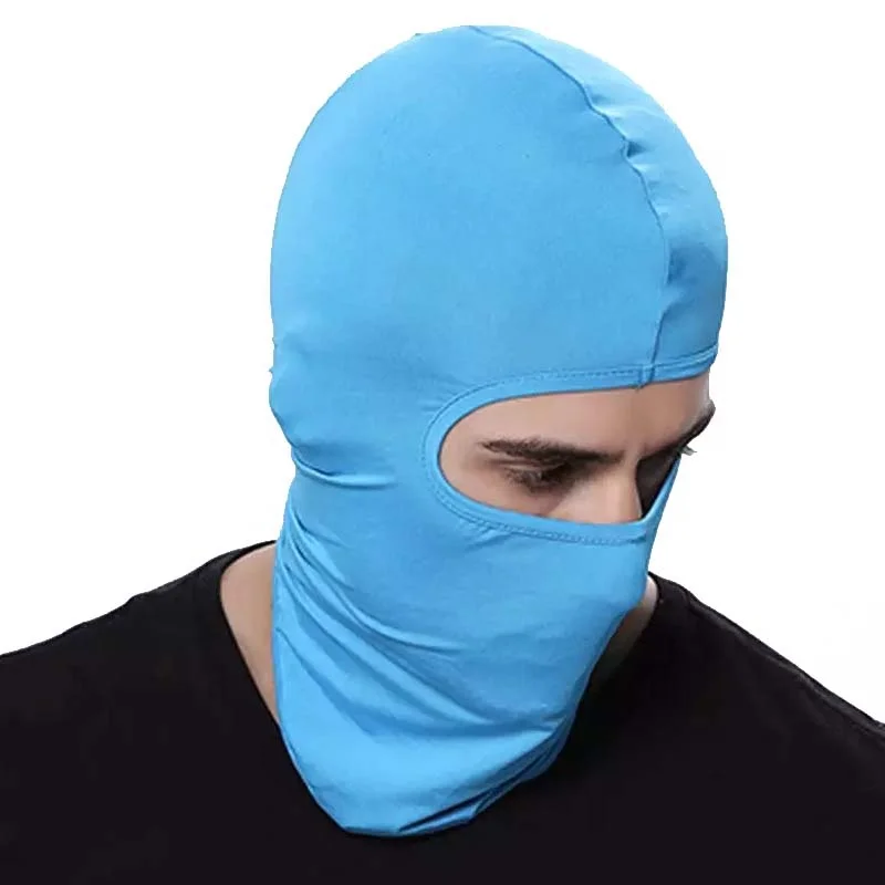 Wholesale Ski Mask Custom Printed Logo  Polyester One Hole Winter Blank Ski Mask full face monkey mask 2024