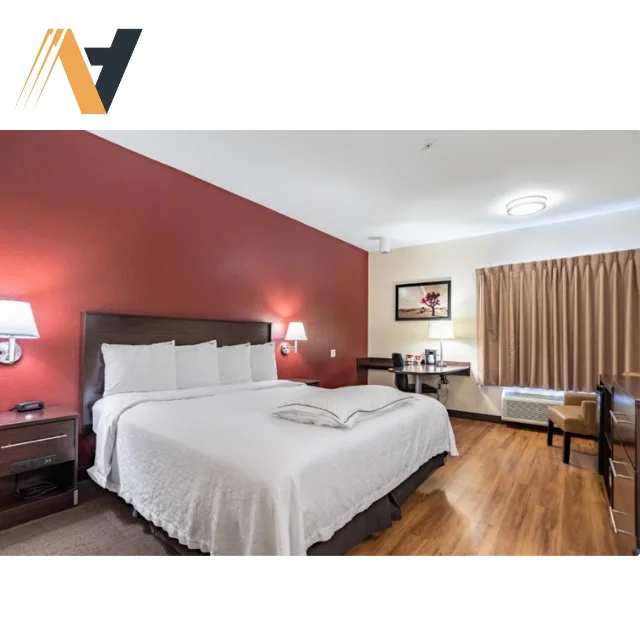 Hotel Furniture Manufacture in Vietnam Modern Minimalist Design Hotel Bedroom Set Durable Beautiful Luxurious Home Furniture