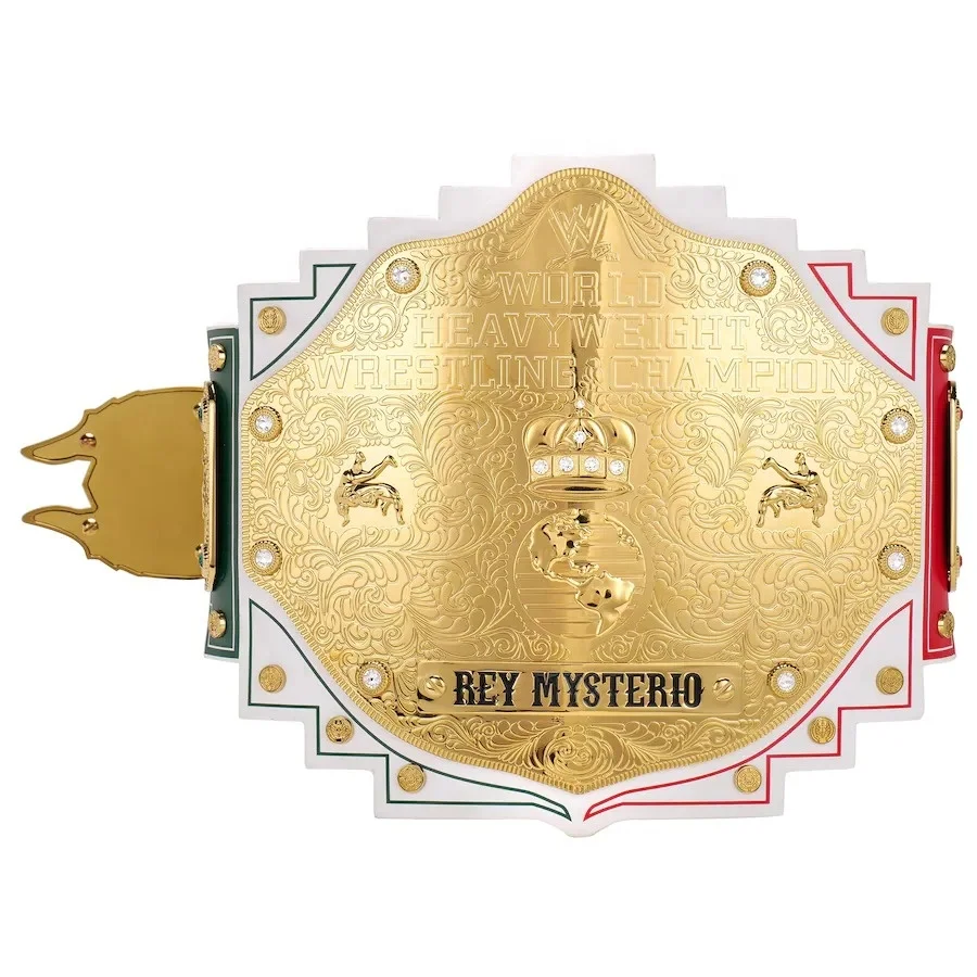 Новый чемпионский пояс Rey Mysteri o 20th