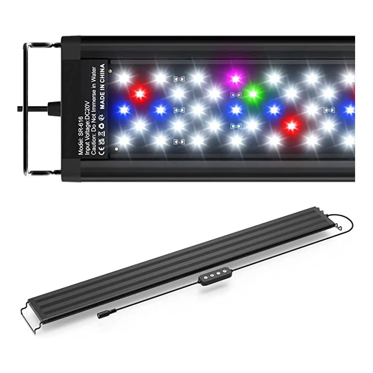 New Design 30Cm-120Cm Full Spectrum Week Aqua Led Aquarium Light For Plants Growth