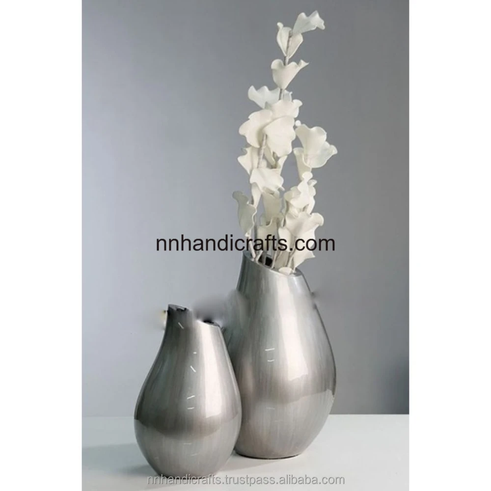 Best Trending Luxury Metal Aluminium Brown Brass Antique Floor Vase Latest Metal Vase Floor Vase For Home Office Room Gift Party