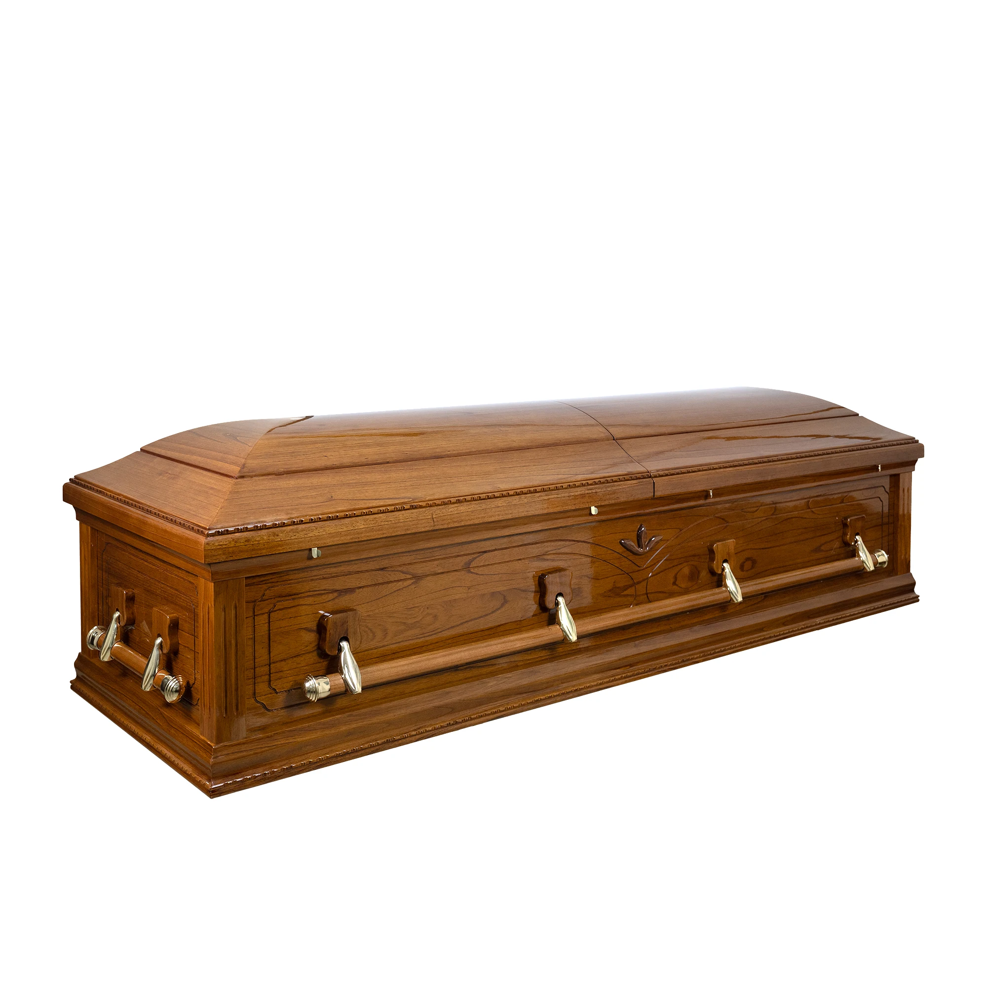 Franklin ODM Custom Adult Wooden Coffins Vietnam Manufactured Burial Caskets OEM Funeral Supplies