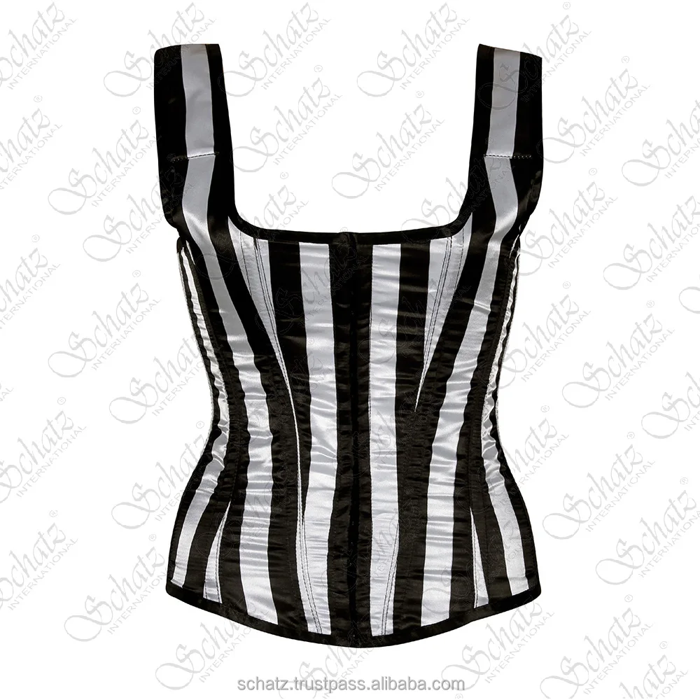 Женский атласный корсет без чашечки