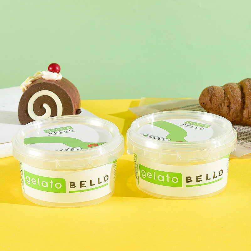 Изготовление прозрачные пластиковые контейнеры с крышкой 500 г