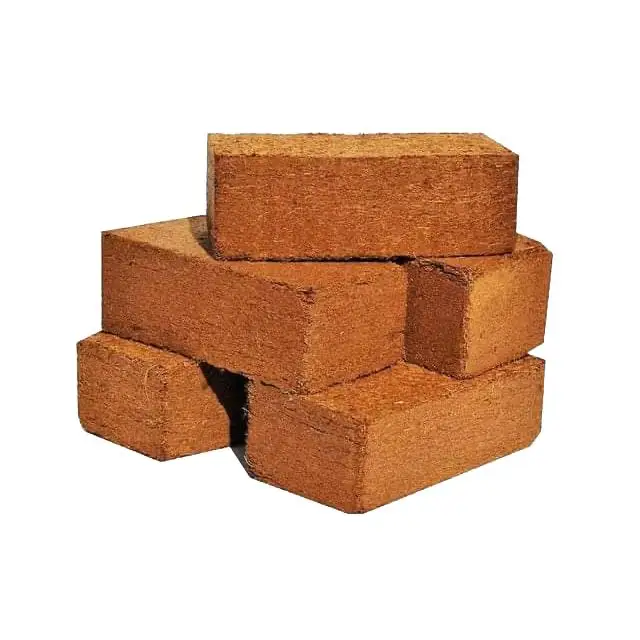 Nature Compressed Growing Medium Cocopeat for Plants Premium Coco Coir Brick Wholesale Coco Peat Plant Growing Hydroponic