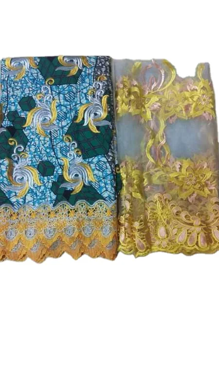 
Ruby Cube Printed Swiss Cotton Laces With Embroidery Net Lace 