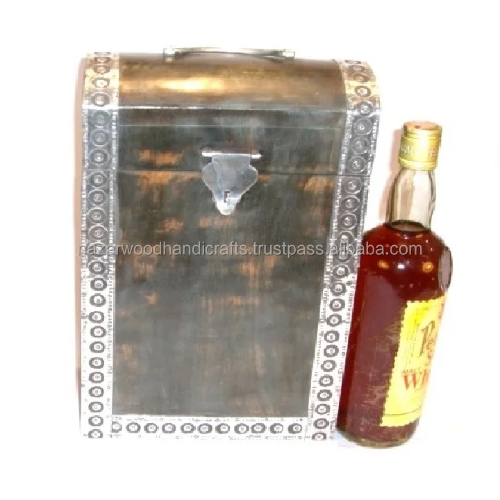  Традиционная деревянная коробка для вина по оптовой цене