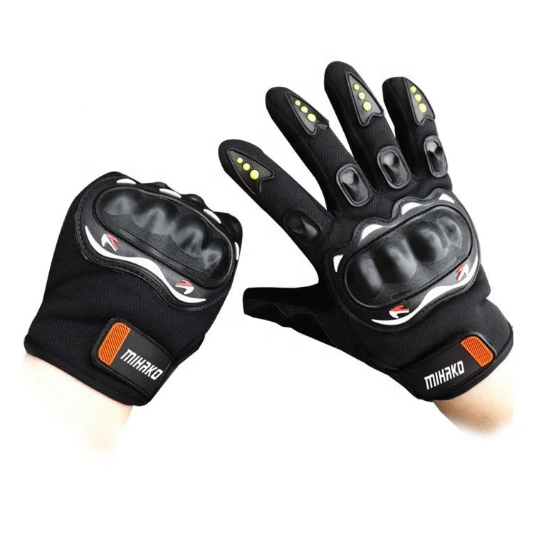 High Quality Riding Gloves 100% Leather Motorcycle Racing Gloves