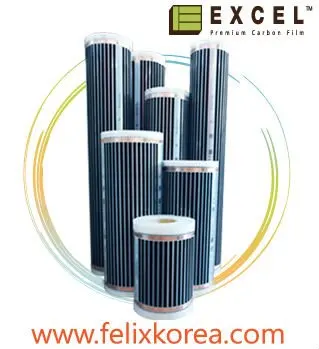 [FELIX KOREA] Heating Film EXCEL PTC Carbon heating film Under floor heating Made in Korea