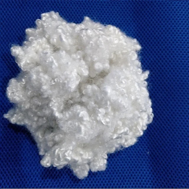 15D HC 100% Polyester Staple Fiber A grade Vikohasan Manufacturer and synthetic fiber and GRS recycled polyester fibre