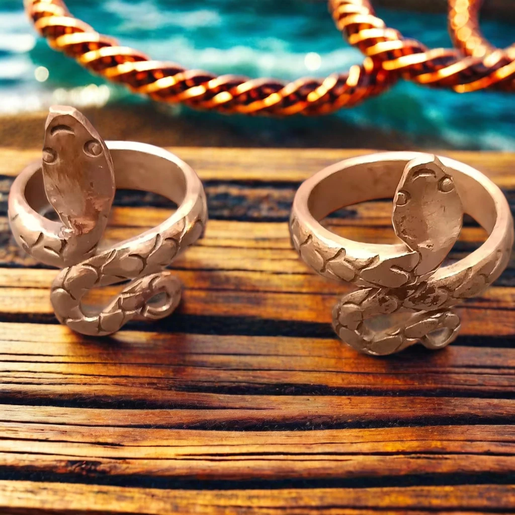 Купить лидер продаж оптовая продажа богемный дизайн змеи латунное кольцо модные бижутерия аксессуары RG-230624c