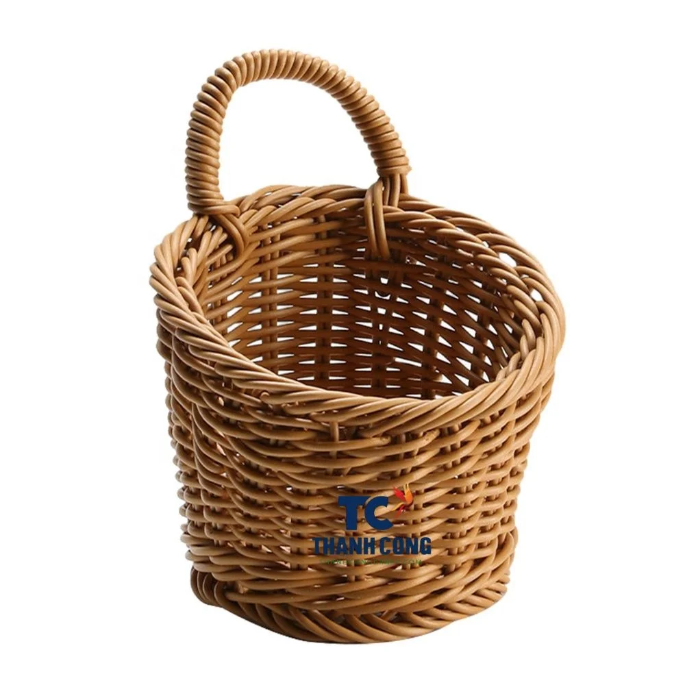 TRENDY BASKET 2025 Wall Hanging Baskets Decorative Basket Holder Hanging Wall Fruit Vegetable