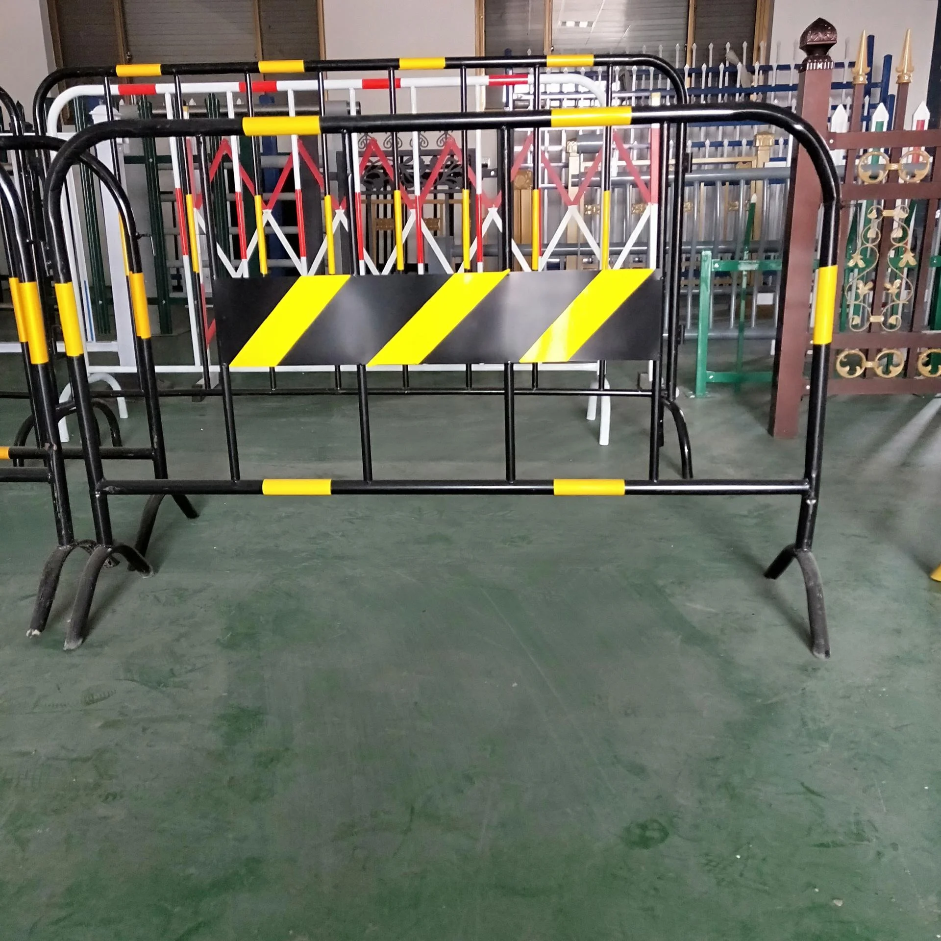 Cheap Metal Temporary Fencing Panel barrier crowd control panel crowd control barricade panel
