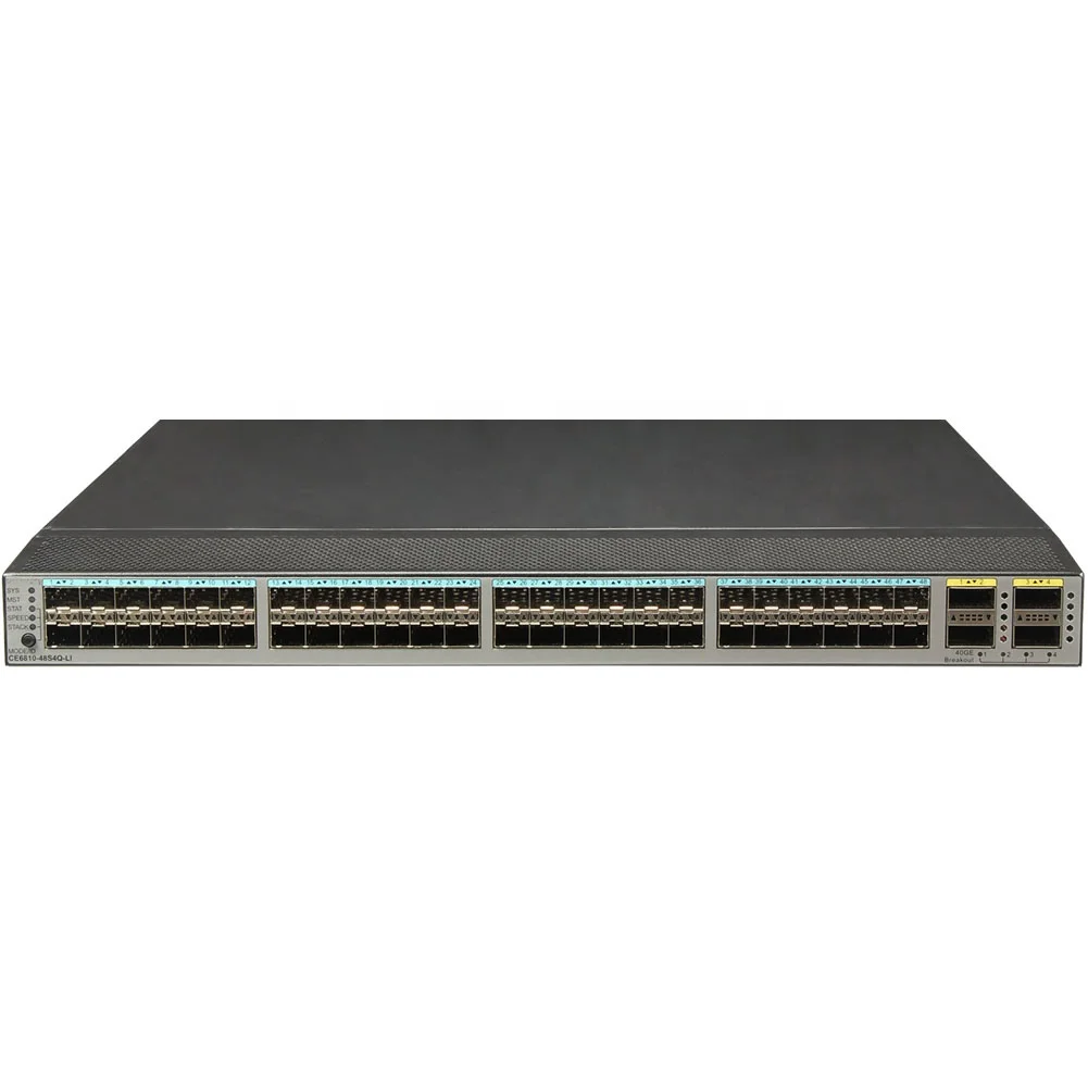 48 Port 10G Gigabit Ethernet Switch CE6810-48S4Q-LI Industrial Poe Switch for High Quality