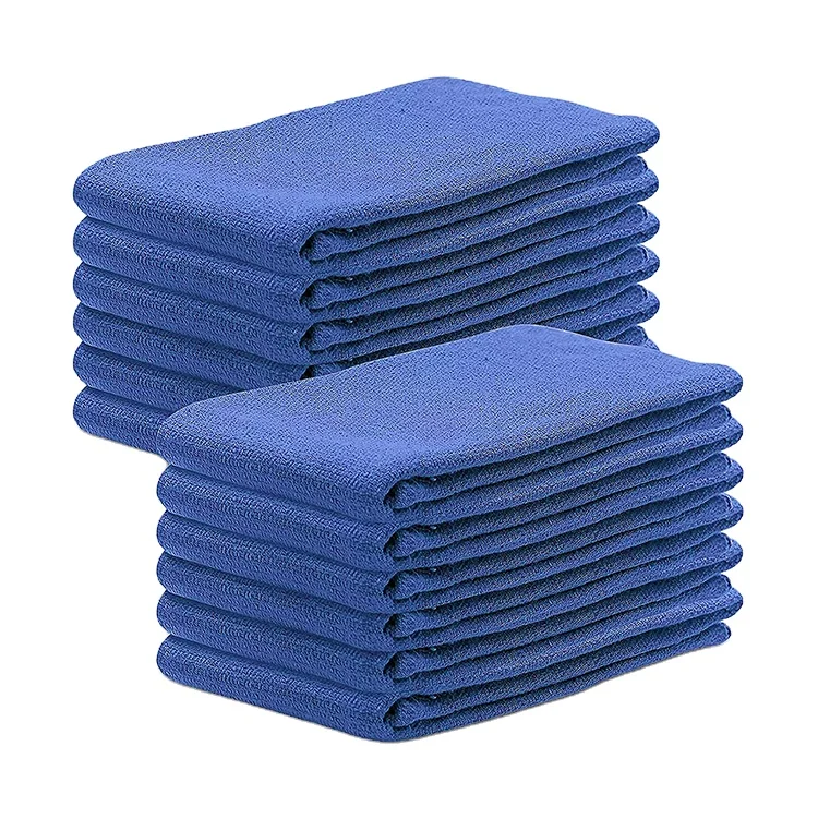 Top Notch Quality Widely Selling Durable and Reusable Towel Solid Color 100% Cotton Made Huck Towels at Low Price
