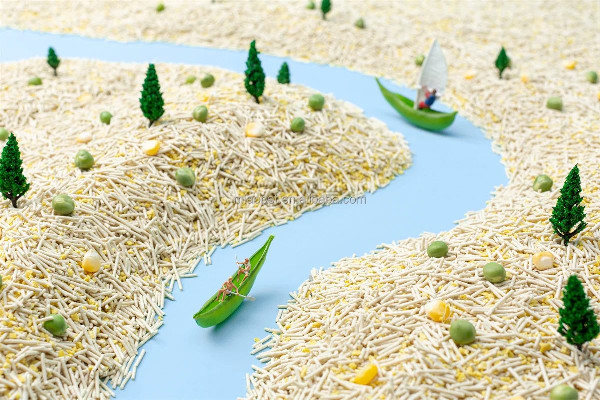 Lovepet Deodorizer 100% Natural Cat health Mixed Cat Litter Odorless Strong Adsorption Fast Clumping