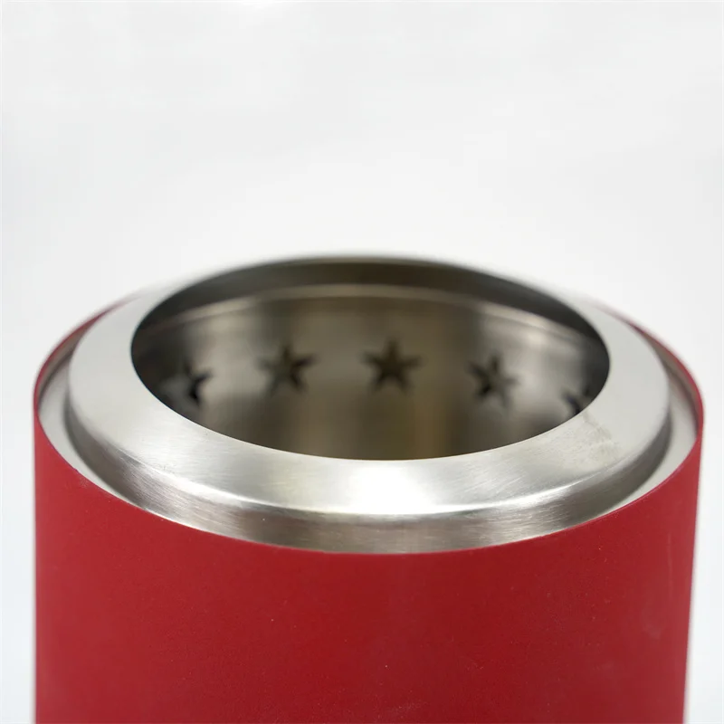 Tempered Cover Fire Bowl Mini Personal Fireplace For Indoor And Outdoor Use