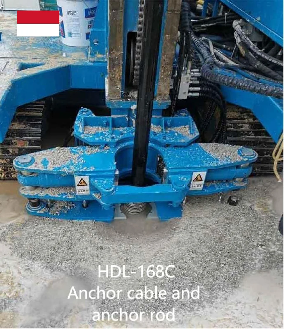 HDL-168C geological disaster prevention activity Import Hydraulic valve Advanced design concept micropile drilling rig