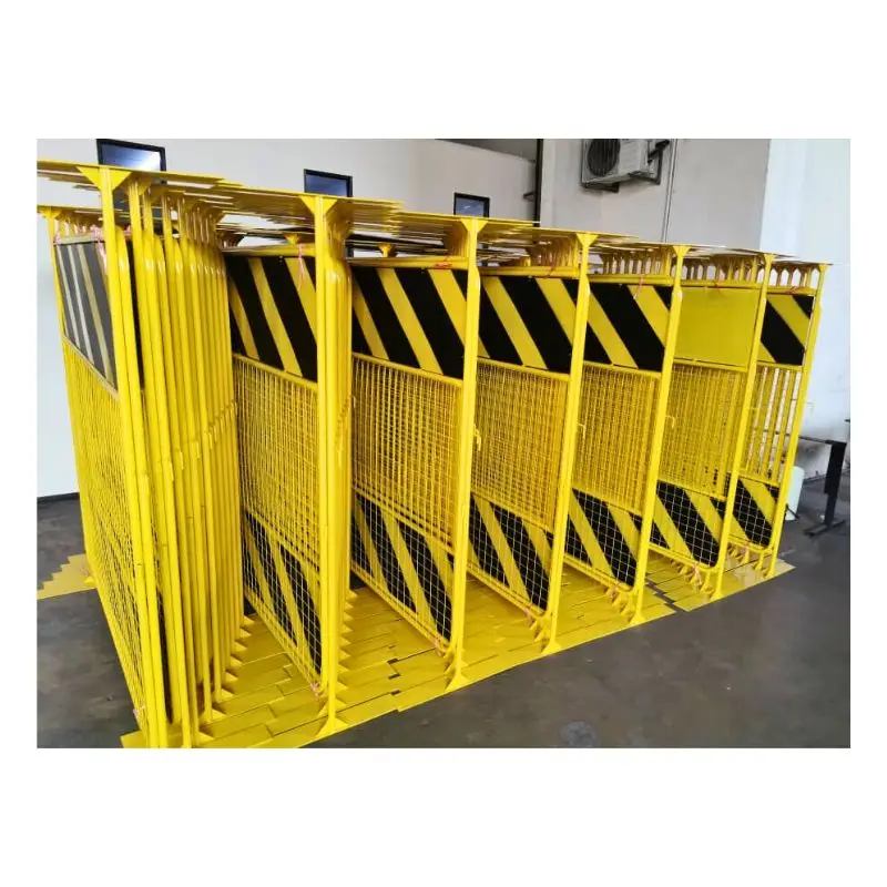 Easy Installation Portable Light Durable Powder Coated Temporary Dog Fence For Event Construction Site Barrier Safety
