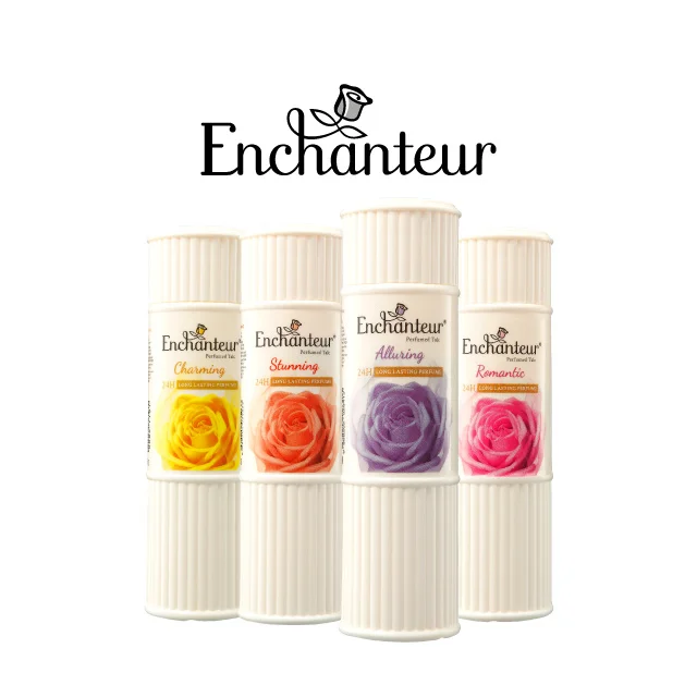 Enchanteur ароматизированный тальк соблазнительный оставляет вашу кожу красивой гладкой и шелковистой мягкой