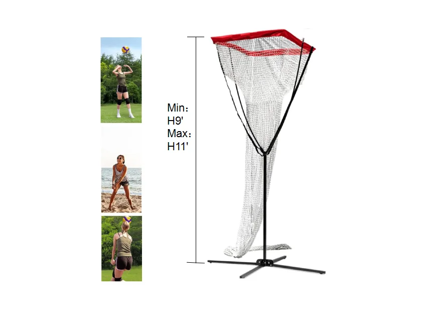 Waising Sports Adjustable Volleyball Setter Trainer Net Volleyball Training Equipment