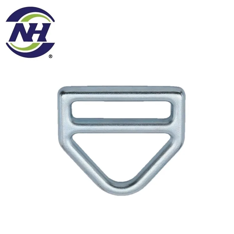 Steel oval buckle titanium stainless split d ring