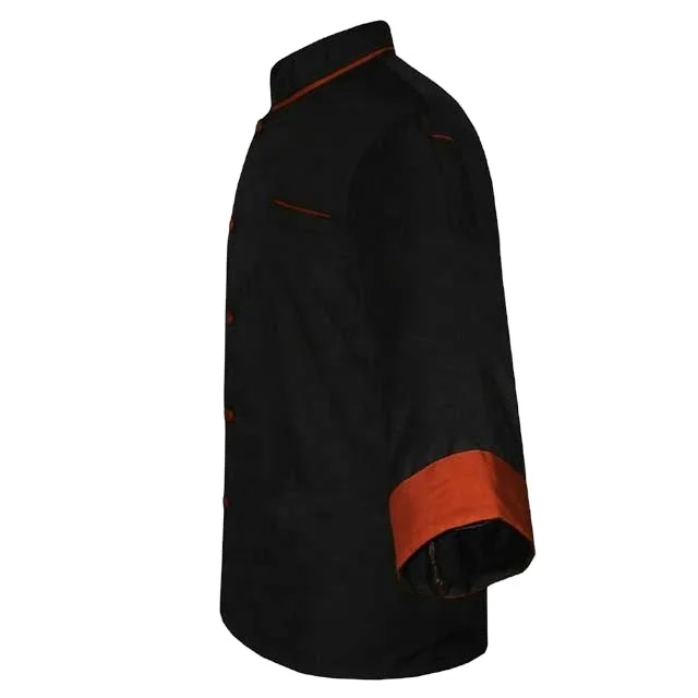 Hot Selling High Quality Chef Jacket full Sleeve Chef Coat Soft and comfortable hotel uniforms for men women