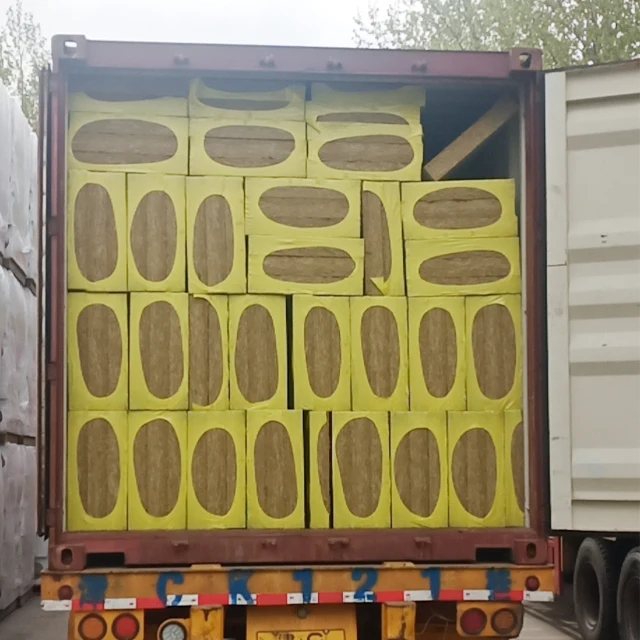 Building curtain wall with low thermal conductitivty Thermal Insulation 100kg/m3 Basalt Mineral wool Slab Rock wool Panel